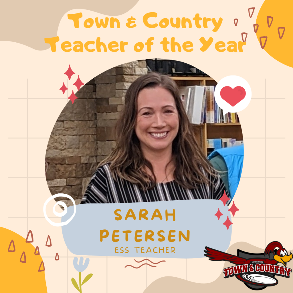 TC Teacher of the Year Sarah Petersen