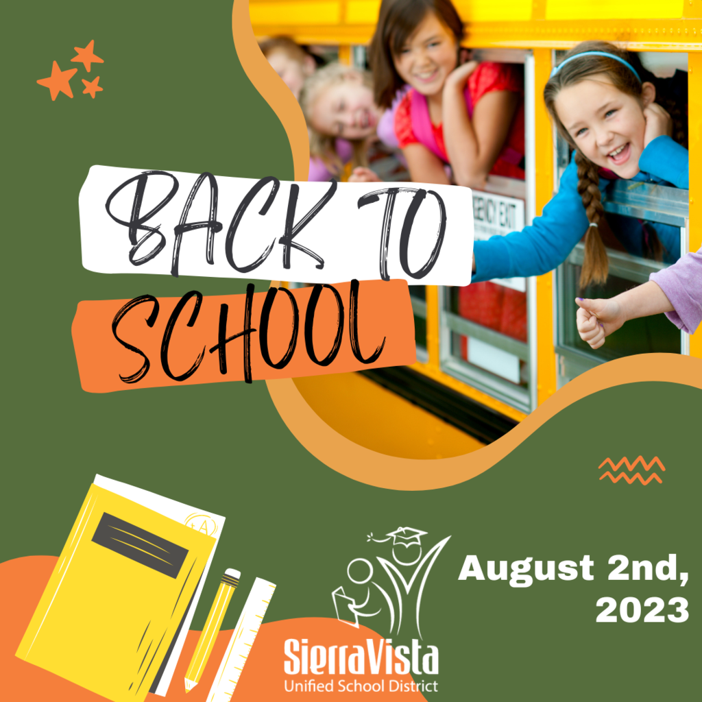 Back to School August 2nd