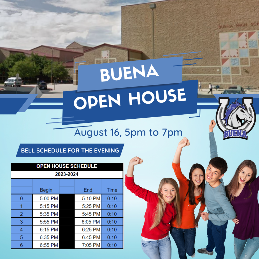 Buena Open House Flyer